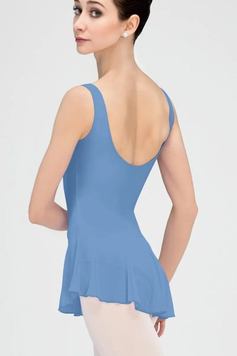 Dame Dansebutikken Balletdragter Damer-Wear Moi blå balletkjole