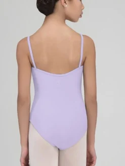 Børn Dansebutikken Balletdragter Børn-Wear Moi dragt med rynk til piger i lyselilla