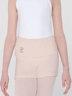 Børn Dansebutikken Underdele Piger|Ballet Underdele Børn-Wearmoi rosa strikshorts børn ballet/gymnastik