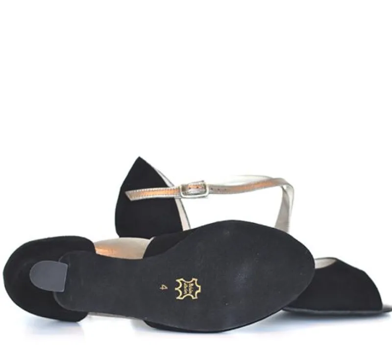 Dame Dansebutikken Salsasko Damer|Tangosko Damer-Werner Kern dansesko Gaby med justerbare stropper