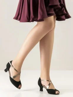 Dame Dansebutikken Salsasko Damer|Tangosko Damer-Werner Kern dansesko Gaby med justerbare stropper