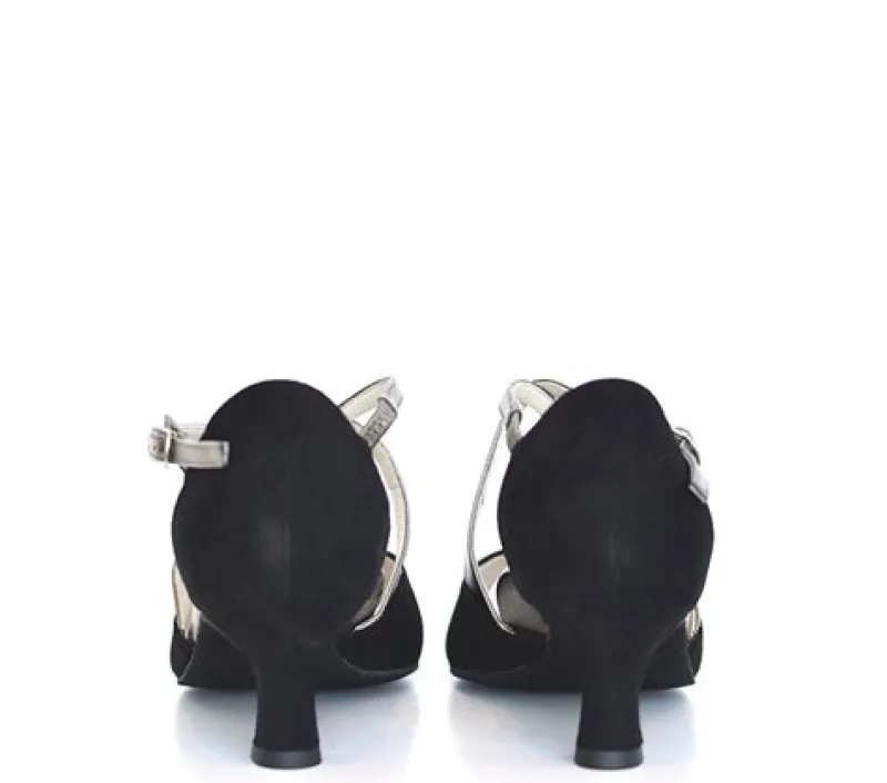 Dame Dansebutikken Salsasko Damer|Tangosko Damer-Werner Kern dansesko Gaby med justerbare stropper