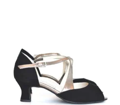 Dame Dansebutikken Salsasko Damer|Tangosko Damer-Werner Kern dansesko Gaby med justerbare stropper