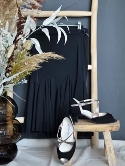 Dame Dansebutikken Salsasko Damer|Tangosko Damer-Werner Kern dansesko Gaby med justerbare stropper