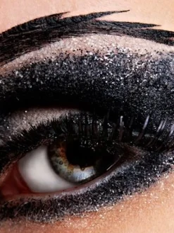 Dansebutikken Glimmer/makeup|Glimmer/makeup-Yofi god løs mørk metal sølv glimmer