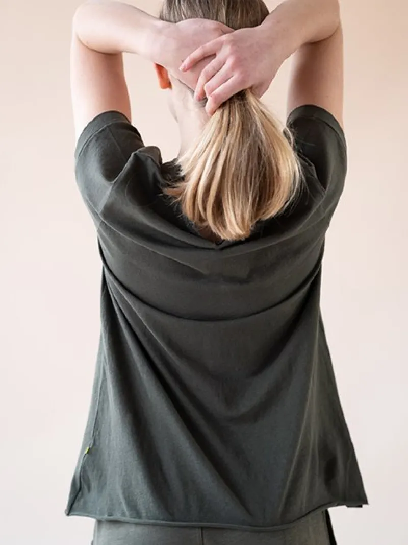 Dame Dansebutikken Yogabluser|Overdele Damer-Yogamii blød t-shirt til træning