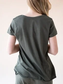 Dame Dansebutikken Yogabluser|Overdele Damer-Yogamii blød t-shirt til træning